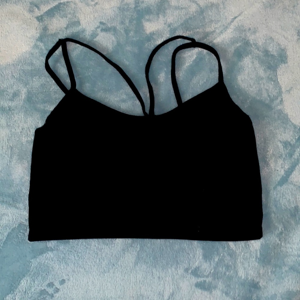 Black crop top by ambiance